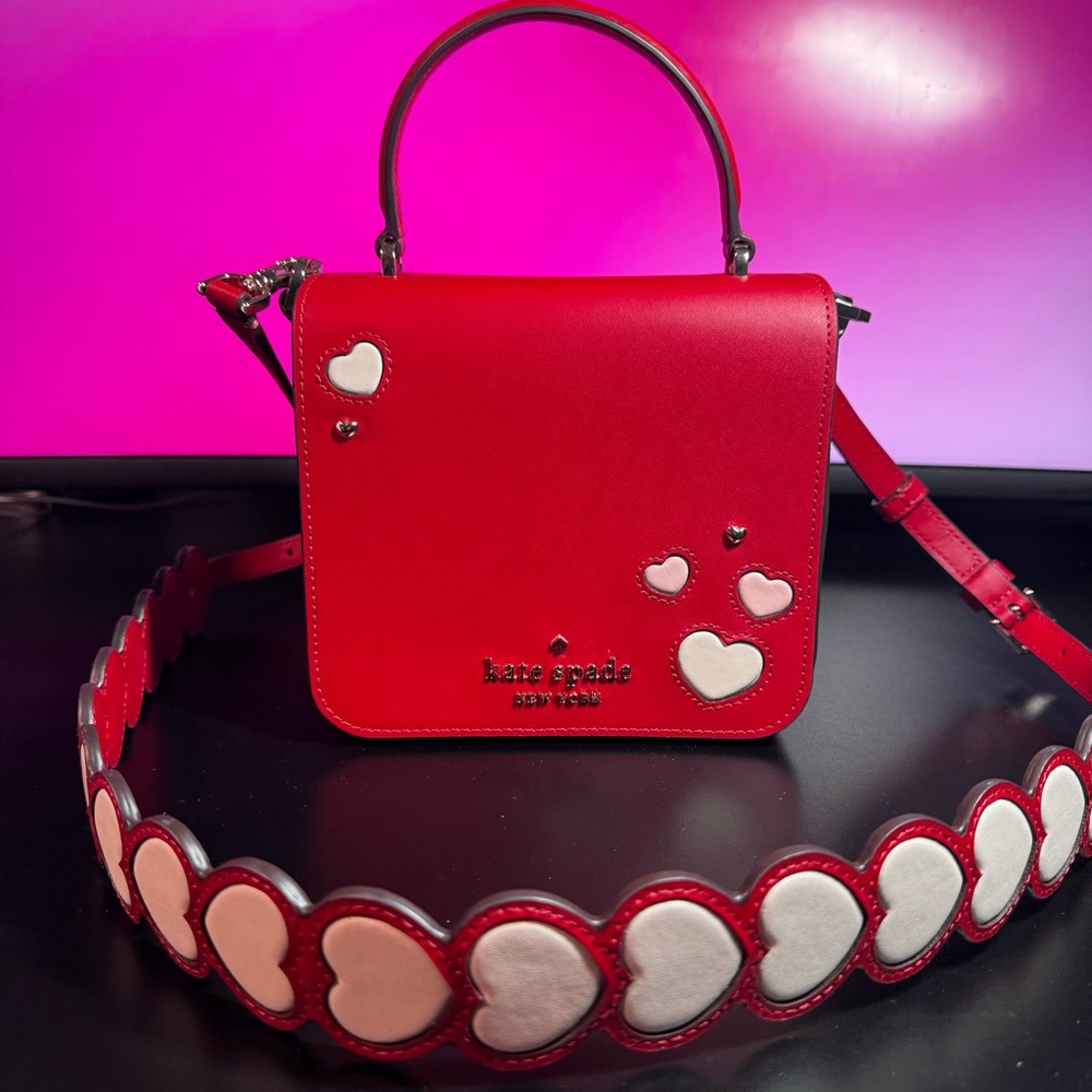 kate spade hearts small crossbody